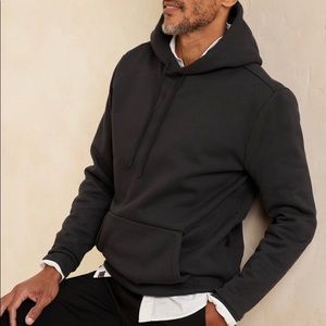 banana republic br standard black sweatshirt hoodie